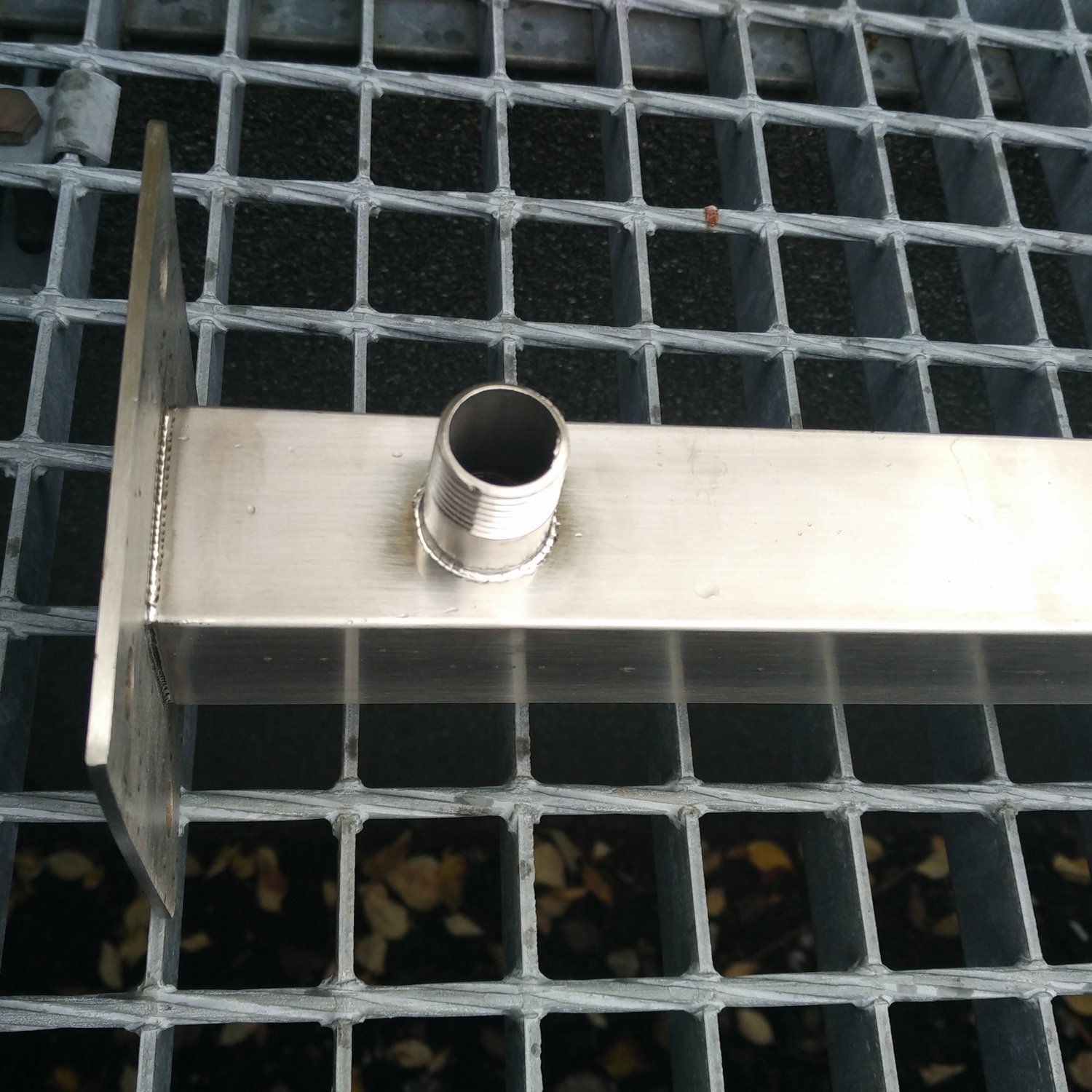 Köhko 45021 słup wody, 850/650 mm, kran ze stali nierdzewnej, kran ogrodowy