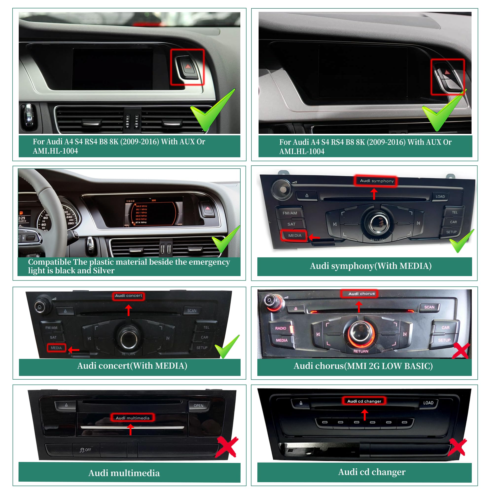 Wireless CarPlay Car Stereo 10.25 Inch 64G Touch Screen Android