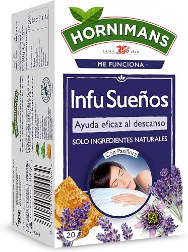 Hornimans Infu Sueños | Infusión con Pasiflora 100% Natural | 20 bolsitas | Sin 