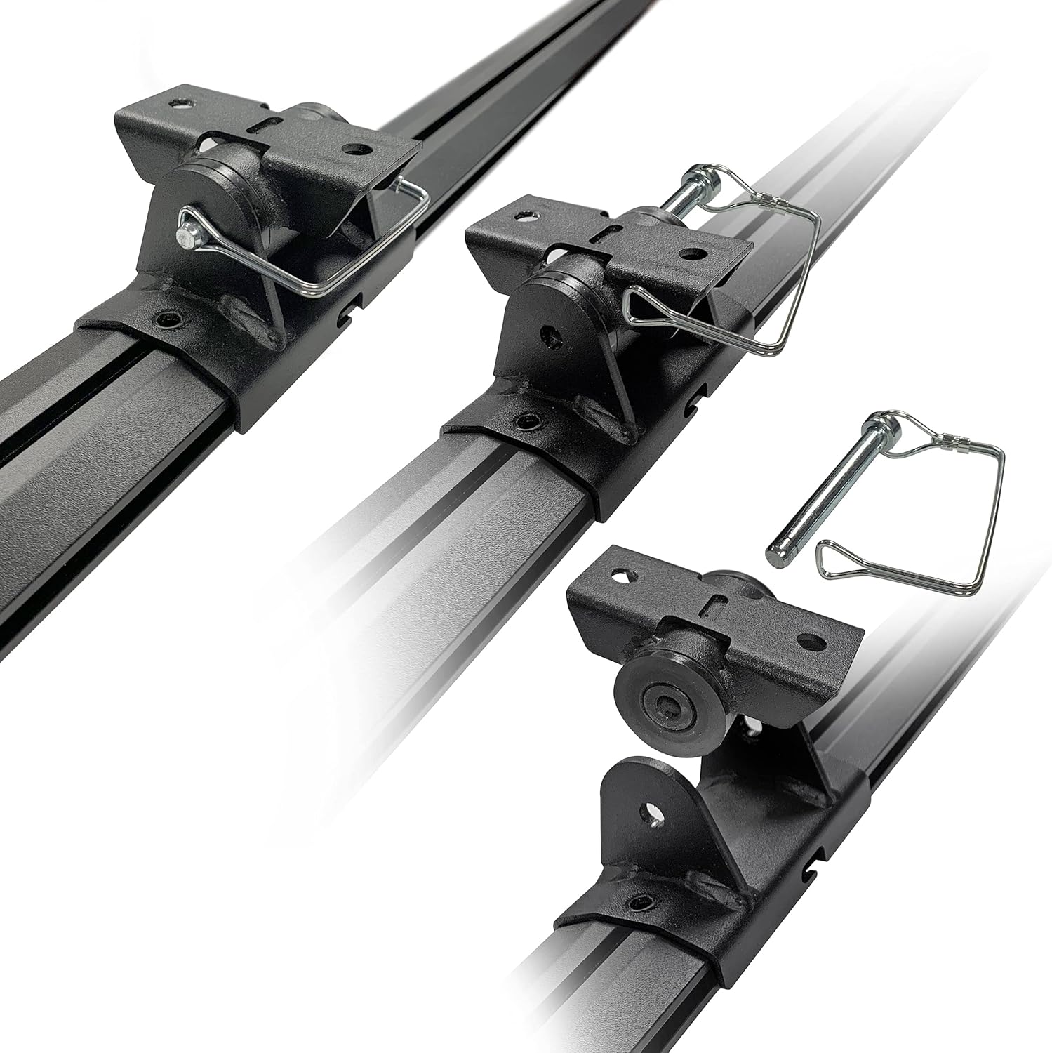 Go Rhino 5950030T XRS/SRM Quick Release Tent Bracket Kit, Textured Black