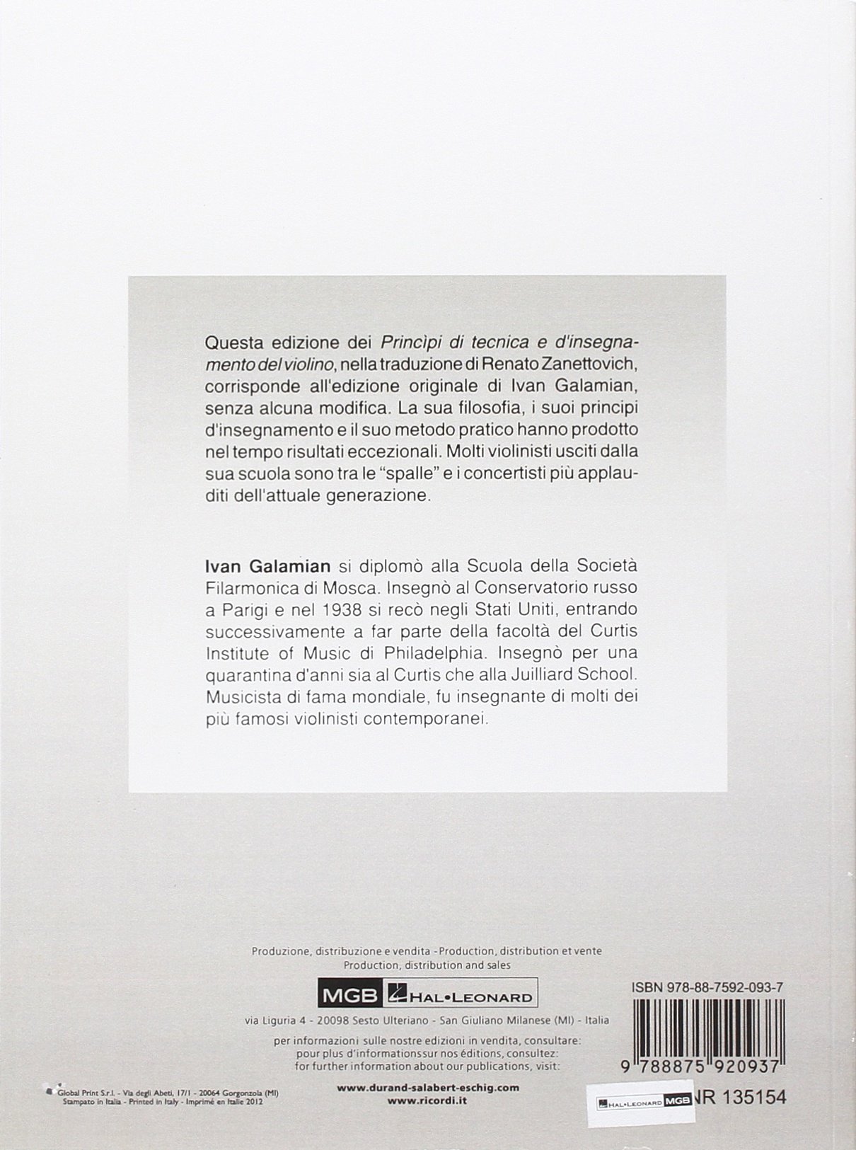 Principi di Tecnica e d'Insegnamento del Violino | Metodo Didattico Pedagogia Violinistica | Libro Tecnica Classica Studenti Insegnanti | Guida Istruzione Conservatorio Risorsa Spartiti Violino