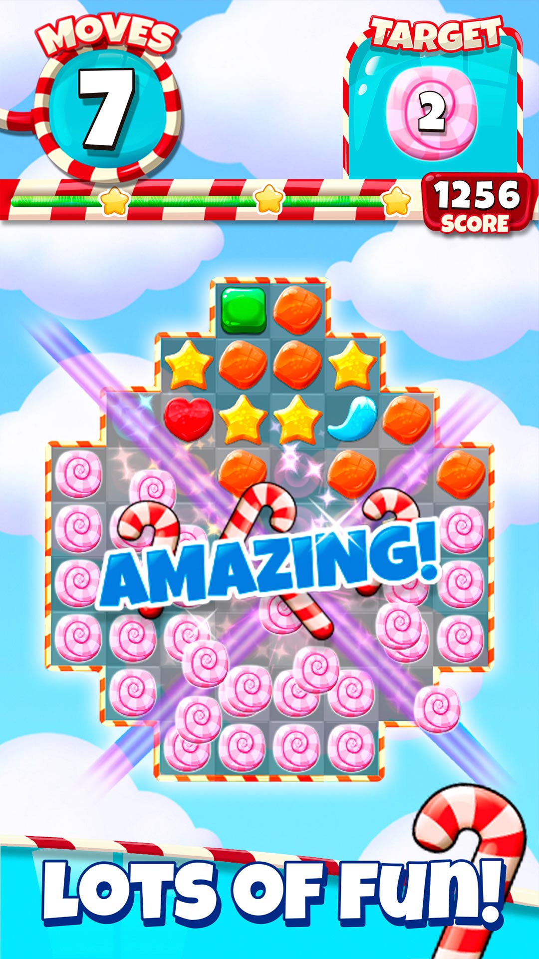 Candy Pop Charm - 2019 Match 3 Puzzle Free Games - App on Amazon Appstore