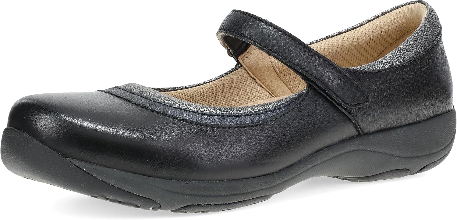 Dansko Stacy 2.0 Mary Jane - Lightweight Support in a Versatile Style- Slip-Resistant Rubber Outsole Suitable for Dry, Wet, and Oily/Wet Surfaces
