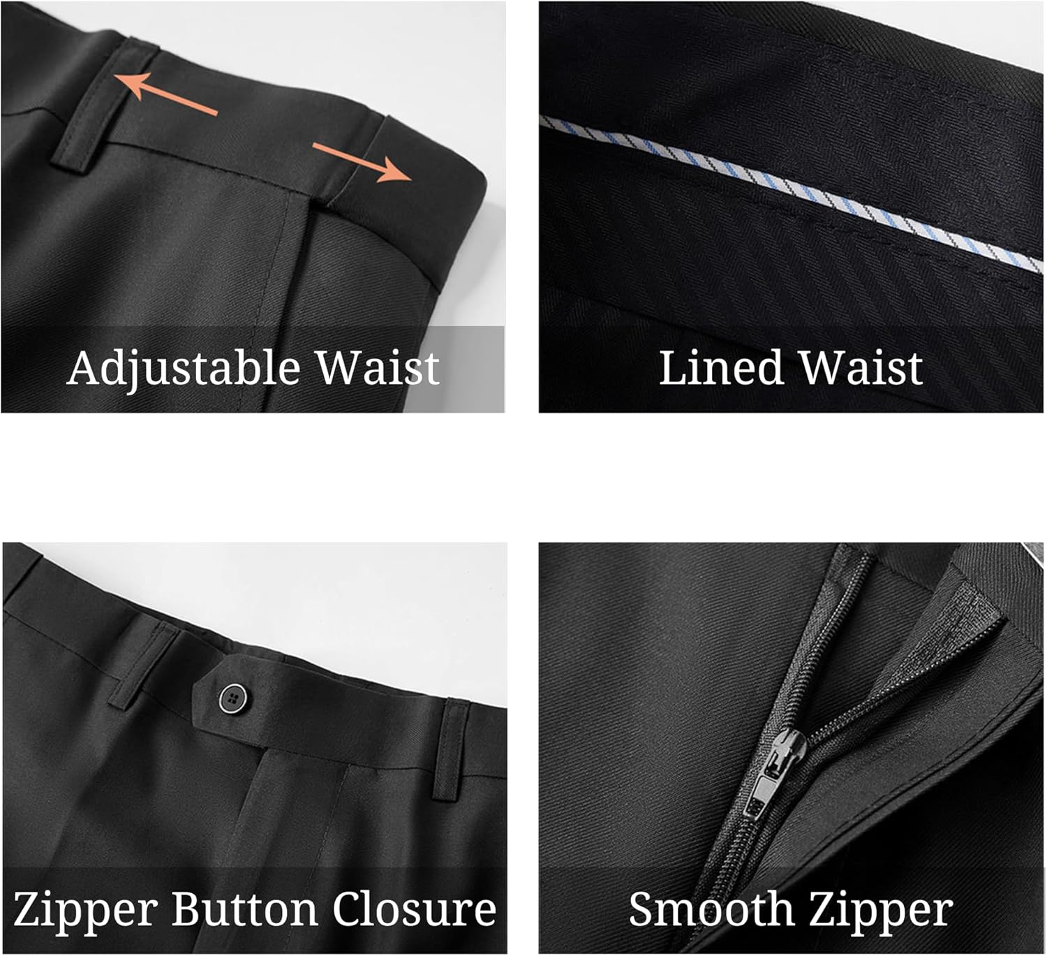 UNINUKOO Men's Suit 2 Piece Floral Paisley Regular Fit Tuxedo Suits for Men Dinner Party Jacket Pants Set - Image 6