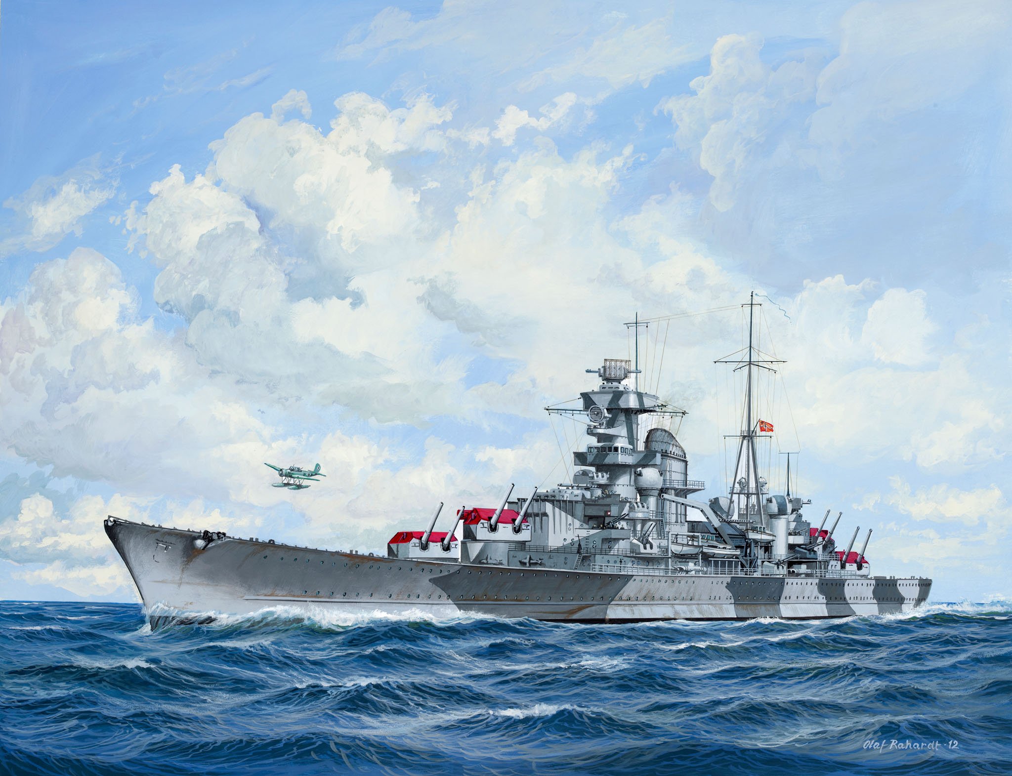 Revell 05117 - Krążownik Admirał Hipper
