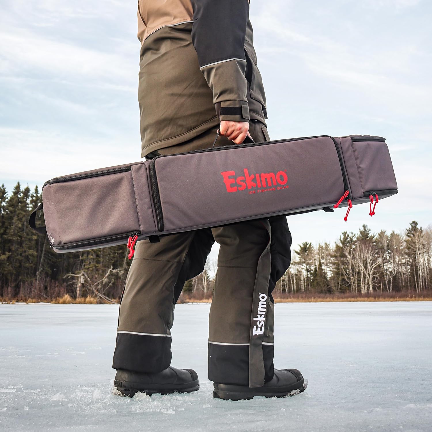Eskimo® Rod Locker, Storage Bag, Rods & Tackle, Gray, 42 inch, 46306