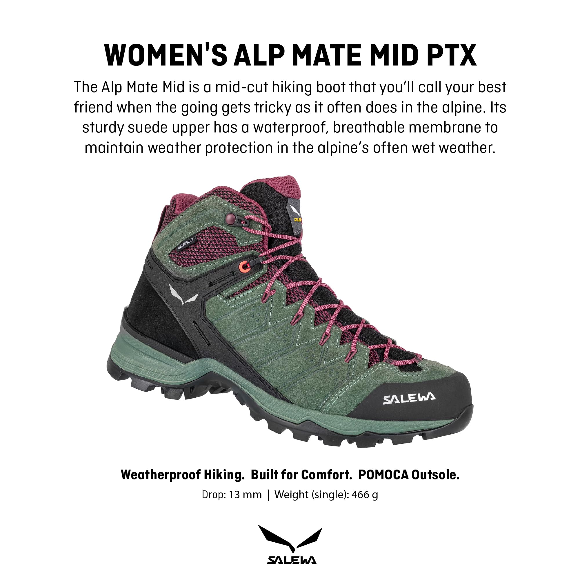 Salewa Damen Ws Alp Mate Mid Ptx