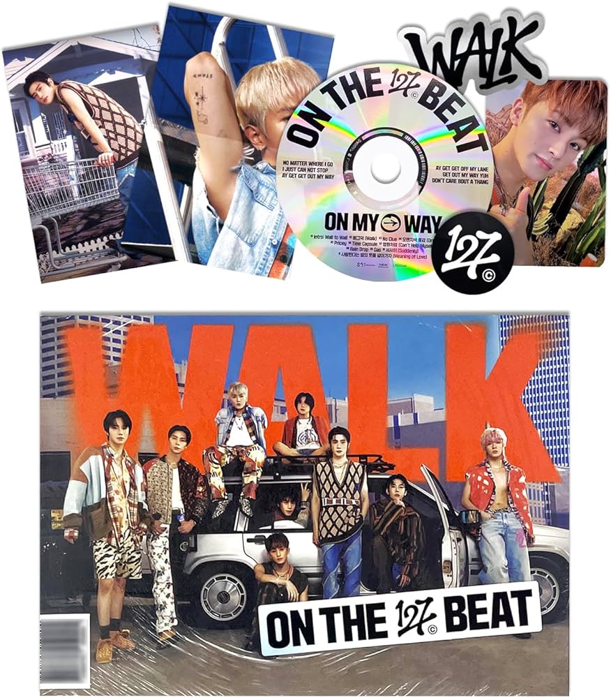 Amazon.com: SMEnt. NCT 127-6th Album [WALK] (Walk Ver.) Photobook