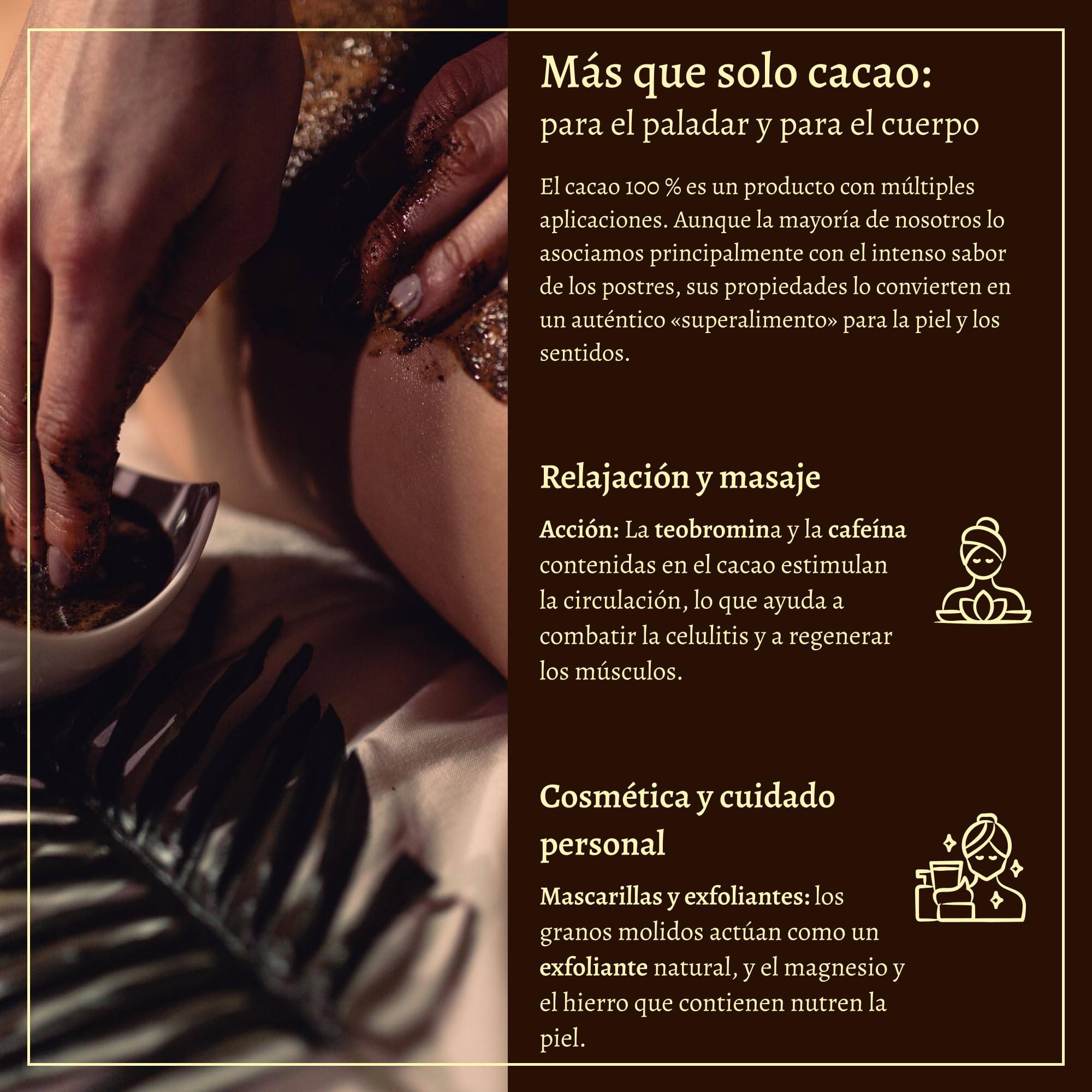 Cacao Ceremonial puro 100% Single Origin, Theobroma, Masa keto para beber sin azúcar, Saludable, sin gluten, Tradicional ceremonias espirituales, Plantación familiar en Sierra Leona, 1kg