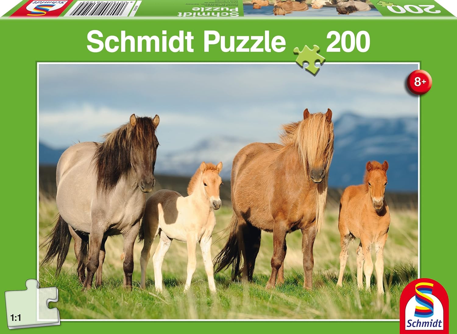 Schmidt Spiele "Horse Family Puzzle (200 Piece)