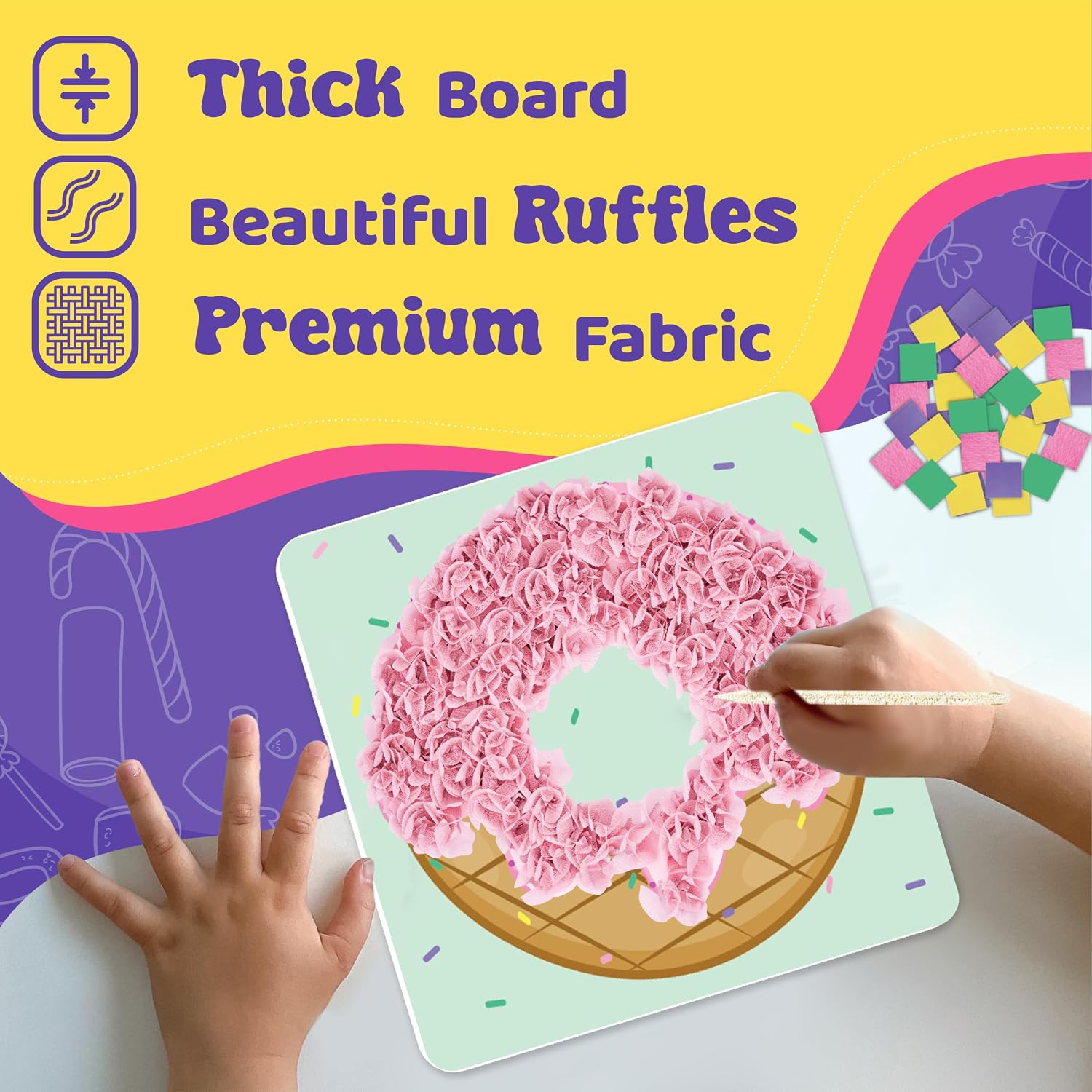Jackinthebox Poke Art Candyland Crafts Kits