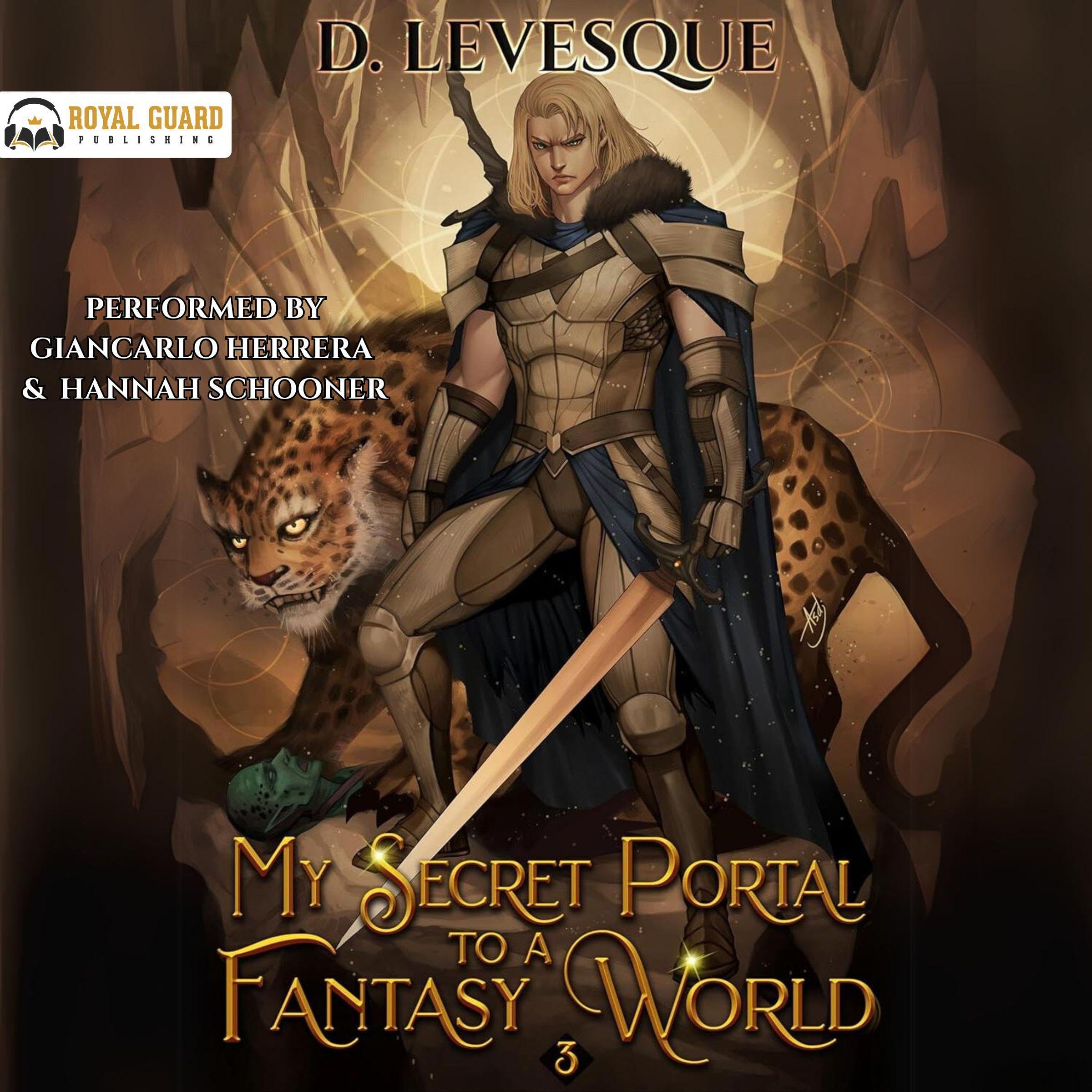 Cover art for My Secret Portal to a Fantasy World, Book 3