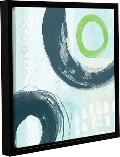 Tremont Hill Linda Woods 'Blue Circles III'' - Mural de pared extraíble, 7.1 x 7.1in