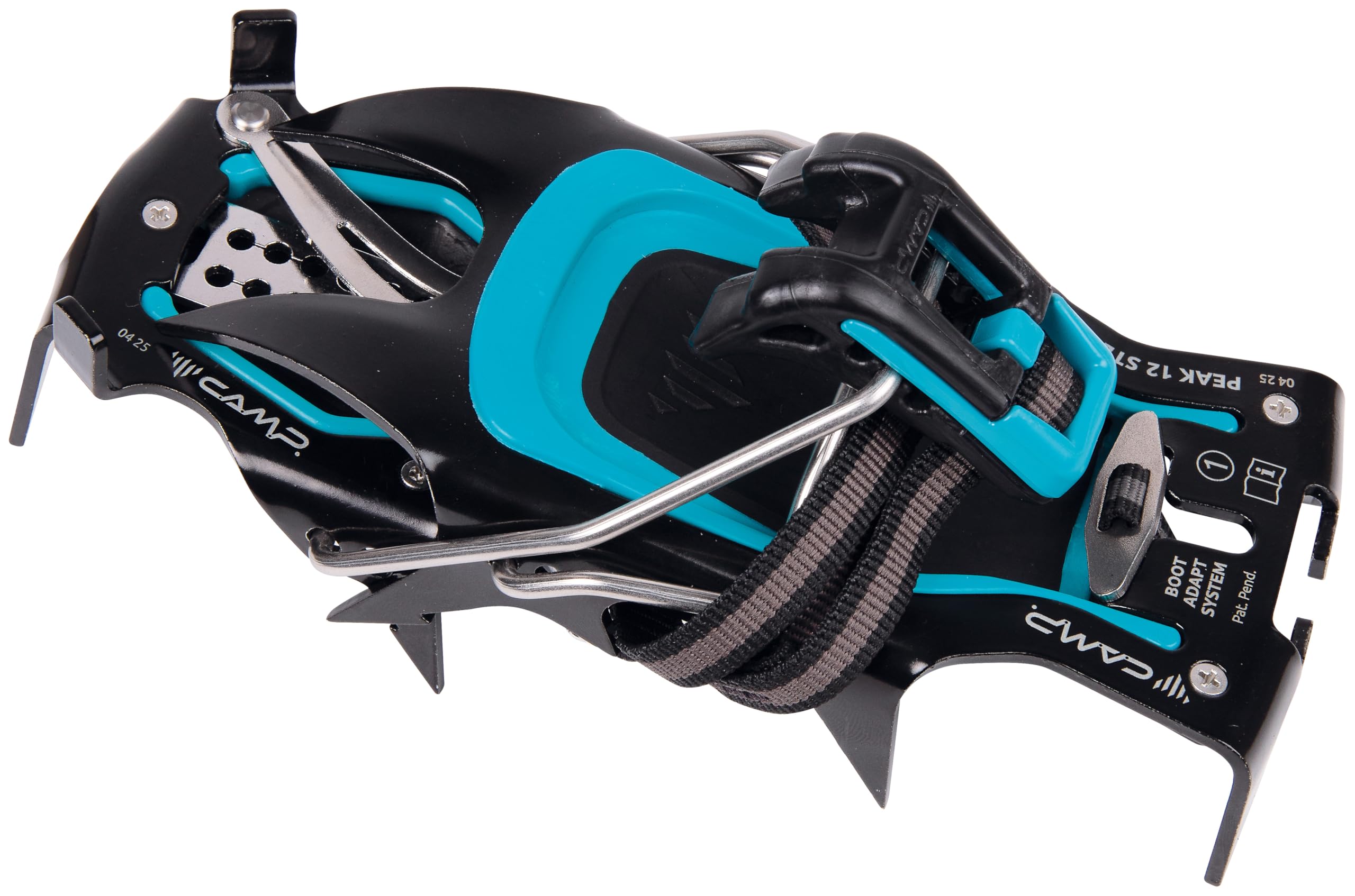 C.A.M.P. - Rampone da alpinismo - PEAK 12 STL - AUTO/SEMI-AUTO | Rampone polivalente