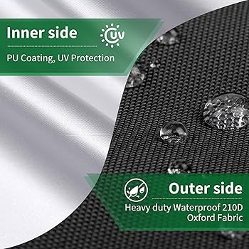 Waterproof Cloth Outdoor Banana Umbrella Cover Shade Garden