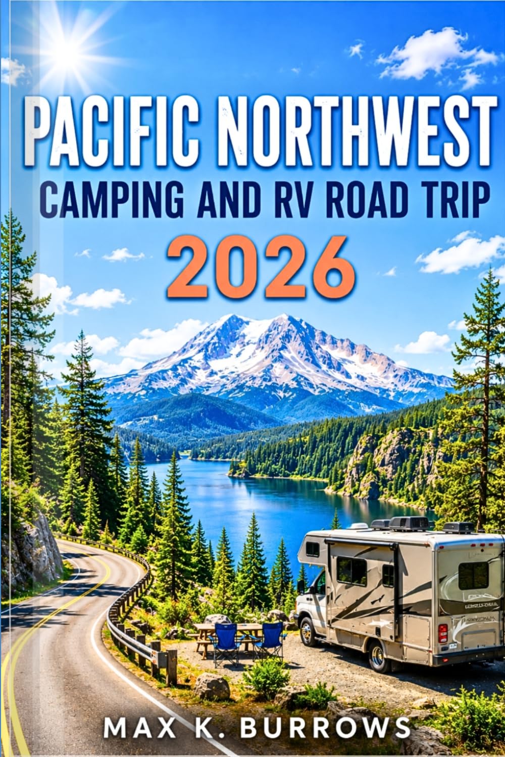 PACIFIC NORTHWEST CAMPING AND RV ROAD TRIP 2026: Explore Scenic Coastal Drives, Mountain Campgrounds, Hidden Lakes, and Forest Adventures with Easy-to-Follow Itineraries