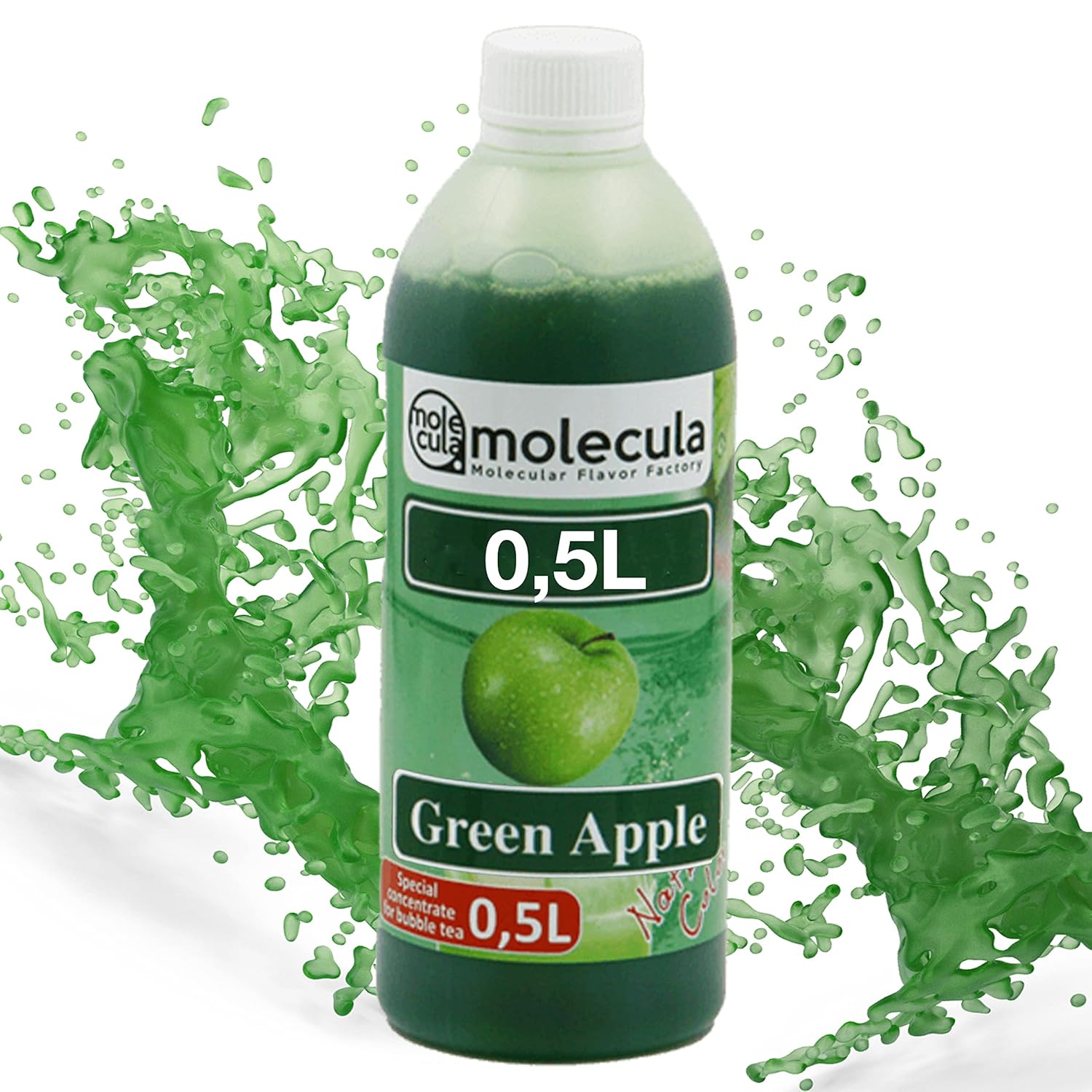 Sirup für Bubble Tea 0,5 l Grüner Apfel | Getränke sirup Konzentrat 500 ... Sirup für Bubble Tea 0,5 l Grüner Apfel | Getränke sirup Konzentrat 500 ...