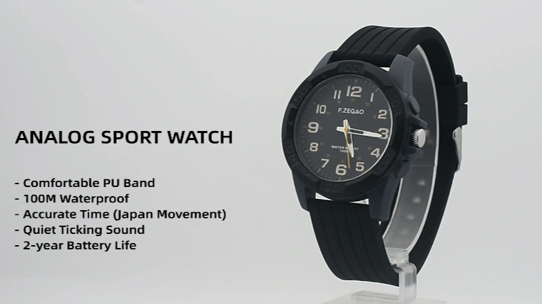 Amazon.com: F.ZEGAO Waterproof Watch for Swimming, Watch Case 45mm