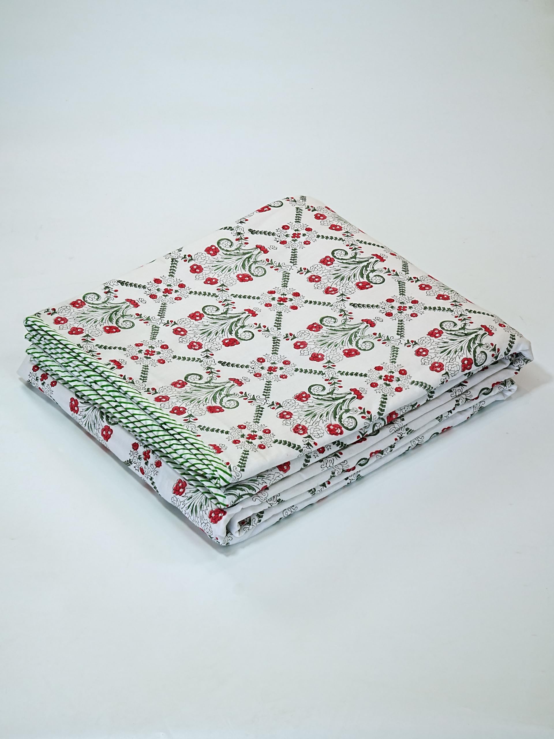 Organic Mulmul Cotton Dohar AC Blanket- Petal, Breathable, All Season (Single)-image-46