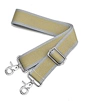Vista 109 de Correa de Bolso Ancha Correa de Hombro Ajustable Correa de Repuesto Cruzada Correa de Bolso de Hardware Plateado