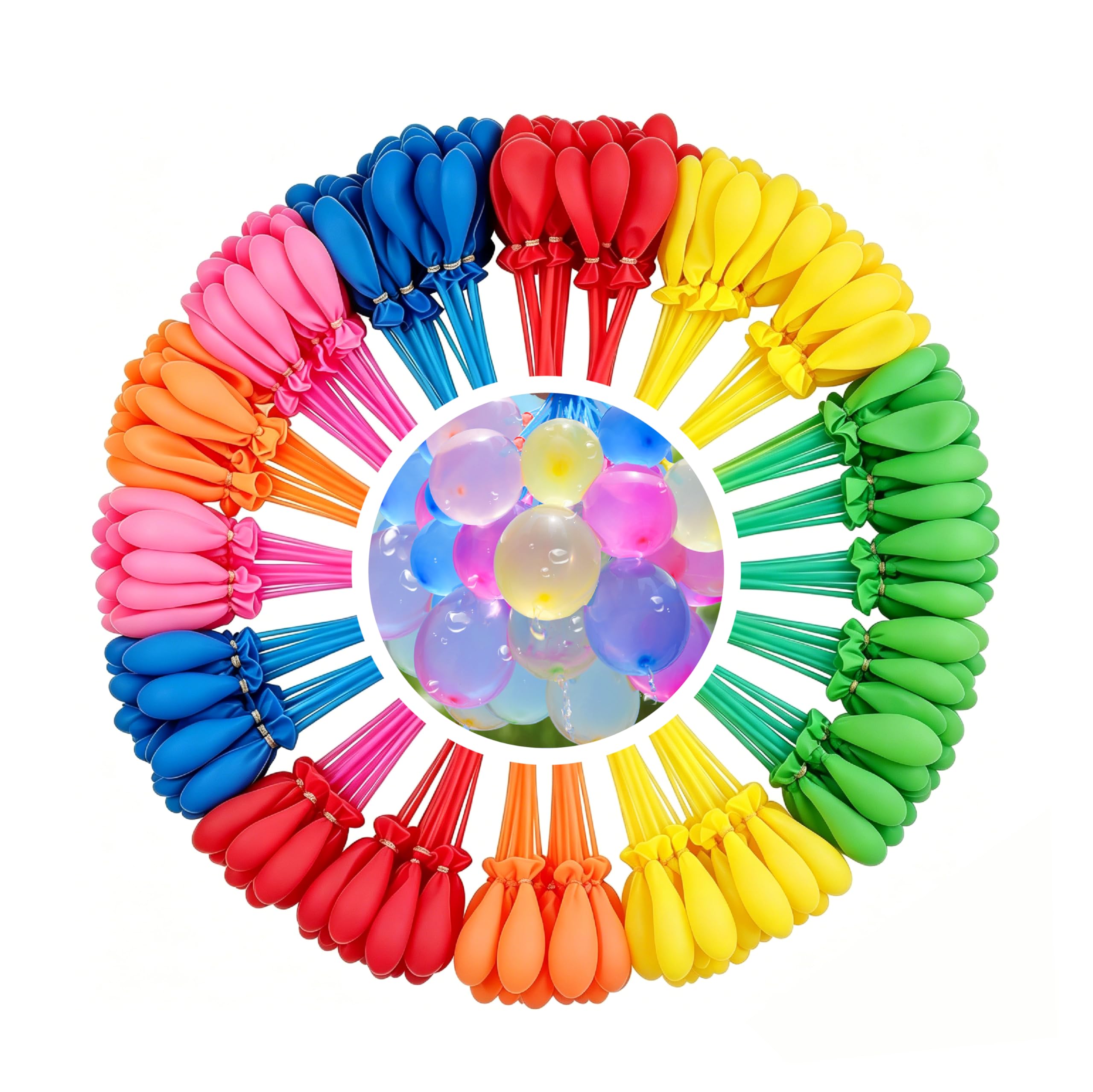 600+pcs,2026 new model，water balloons，Rapid-Filling Self-Sealing Water Bombs, Water Balloons for Kids Easy Fill, Eco-Friendly, for Outdoor Garden, Beach, Pool Party Fight, Water Toy