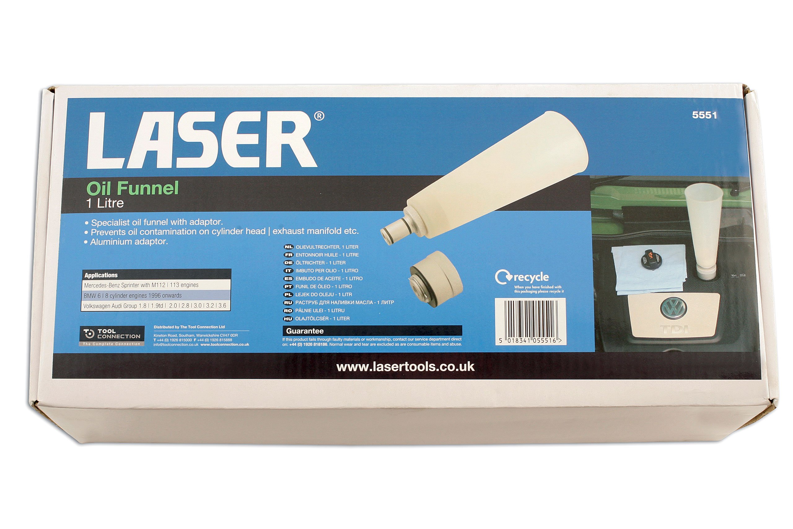 Laser 5551 Oil Funnel 1L