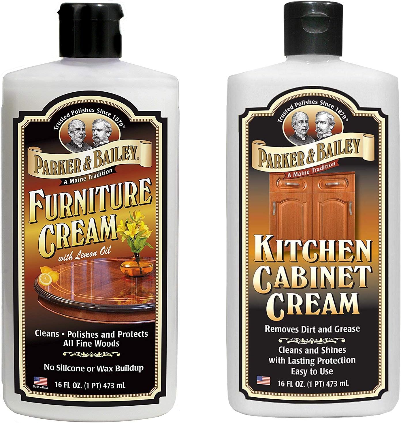 Amazon.com: Parker & Bailey Kitchen Cabinet Cream and Stain Remover ...