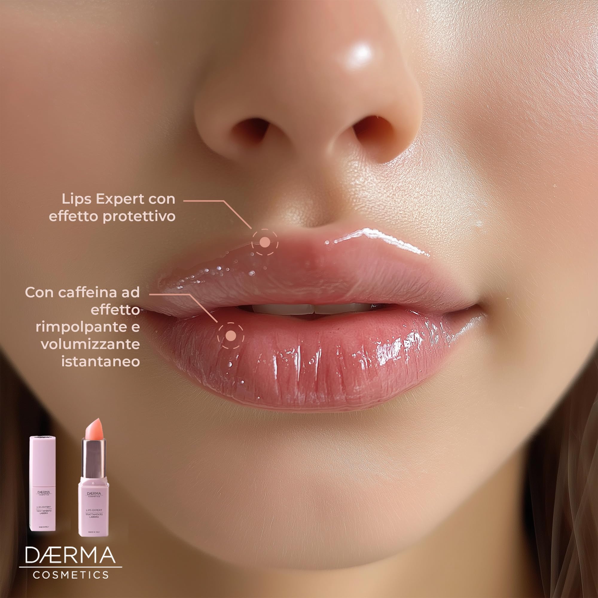 DAERMA LIPS Expert Lip Treatment with Volumising Effect, transparent - Image 2