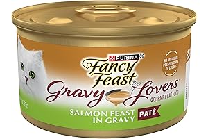 Fancy Feast Gravy Lovers: Salmon Feast for Fancy Feline Foodies