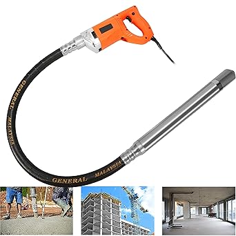 Hanchen Vibrador de Hormigón Eléctrico 1800W Hormigonera ...
