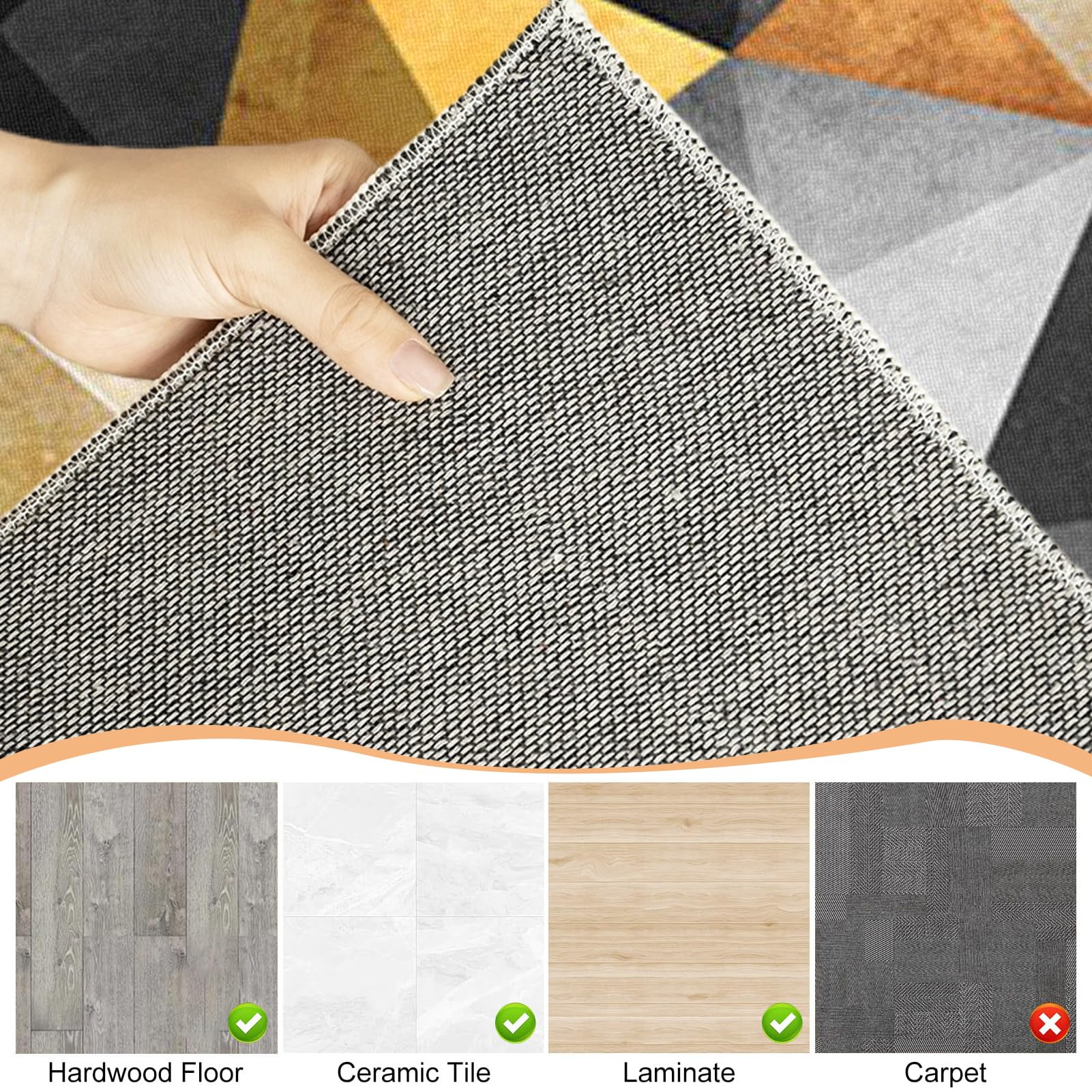 Tapis Chaise de Bureau Tapis Protège-Sol 160 x 200 cm
