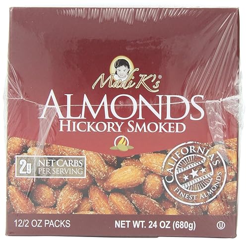 Miniatura 5 de Madi K's Almendras ahumadas de nogal, bolsas de 2 onzas (paquete de 36)