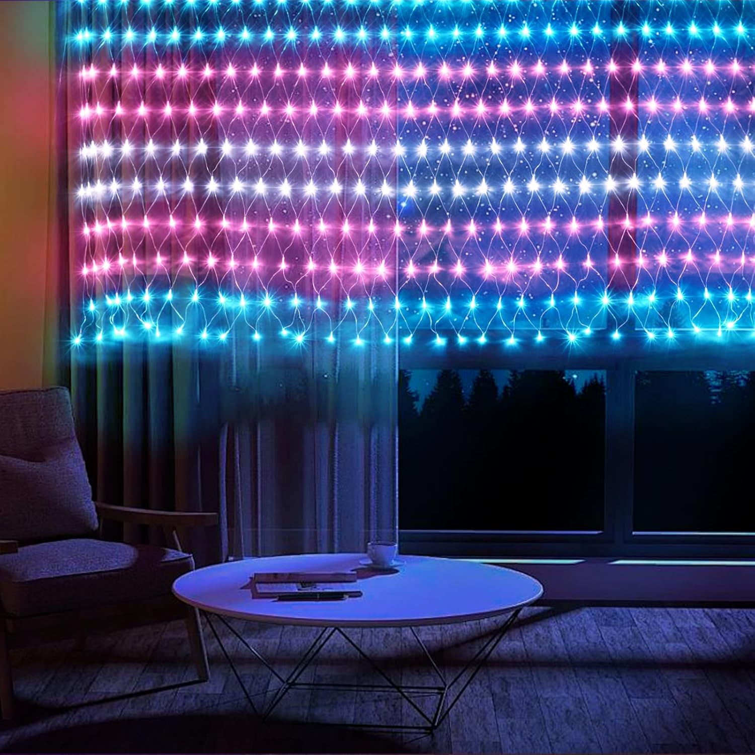 RJZZ Trans Flag Lights Outdoor, 6.6x3.3 FT Trans Pride Flag Pride Decorations Connectable, 330LED Waterproof Transgender Flags with Lights, Pride Month Decorations for Room, Yard, Party, Office