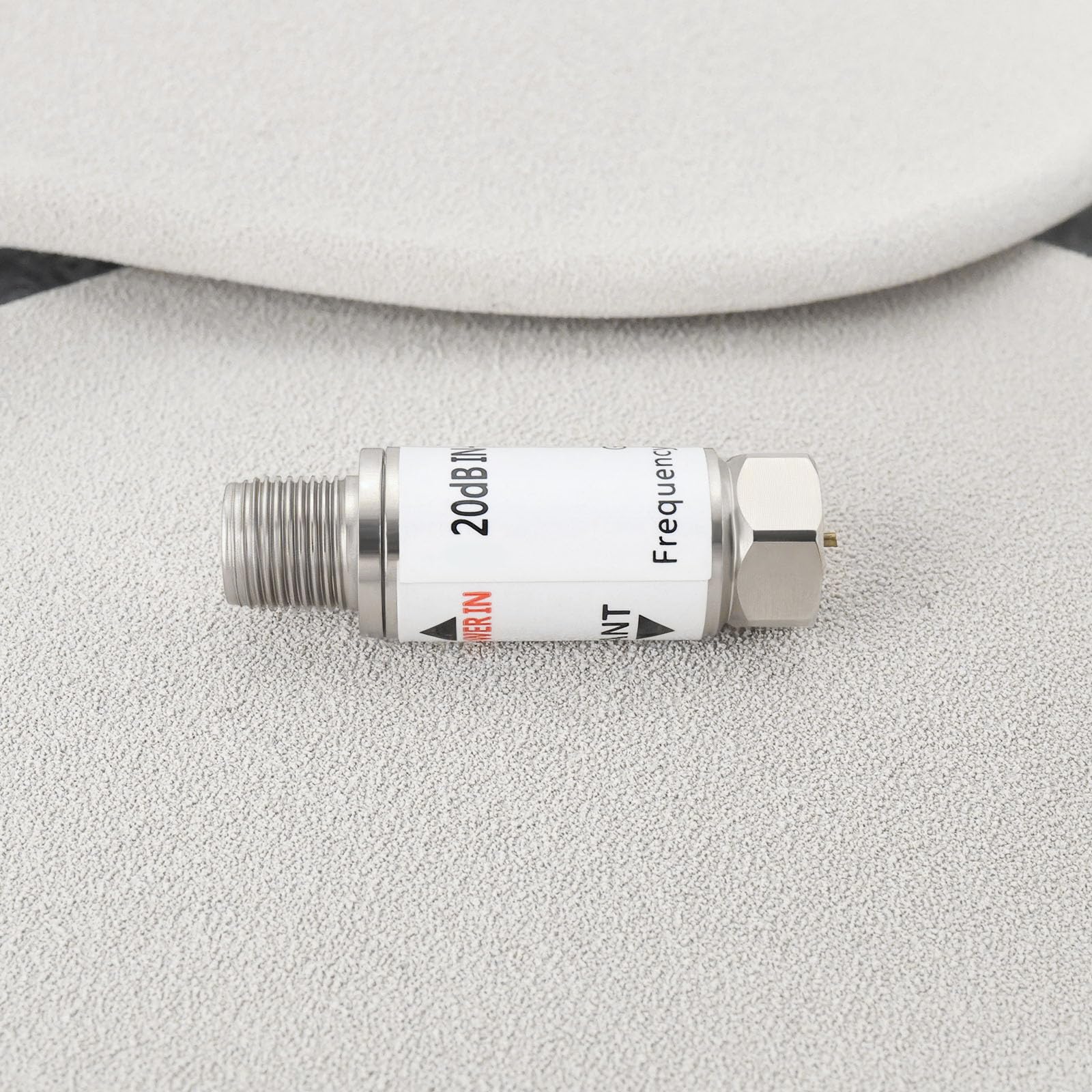 2 pz 20dB Inline Amplificatore 10-2400MHz Inline Sat Amplificatore Satellitare Singal Booster Sostituzione per AMP SAT DVB-T Amplificatore