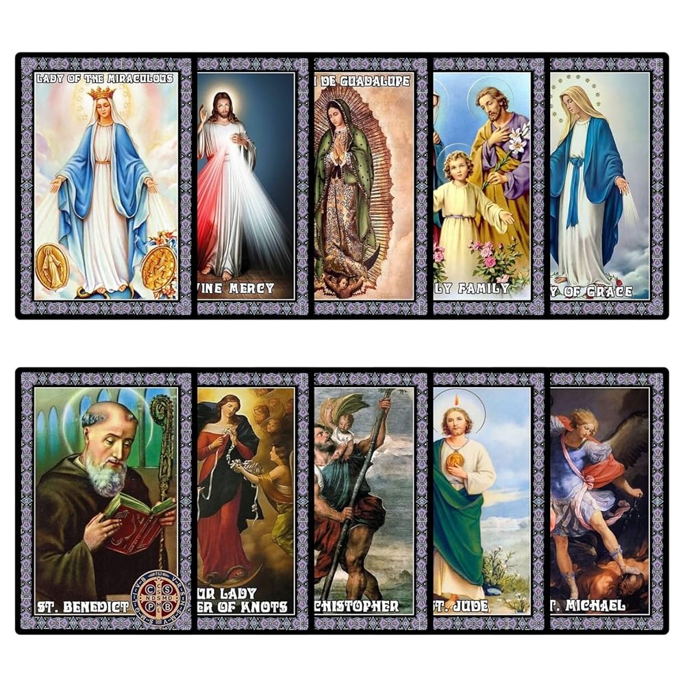 Amazon.co.jp: カトリックの祈りカード 祈りカード カトリックの