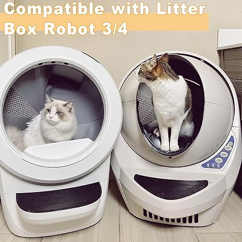 Miniatura 2 de Bolsas de repuesto para cajones de basura compatibles con Litter-Robot 34, 60 bolsas gruesas y resistentes para gatos con cordón de 10 a 12 galones