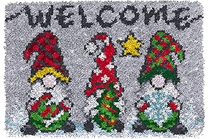 Craft It Masterpiece: Creating Vibrant Hooked Rugs with Effortless Latch Hook Kits