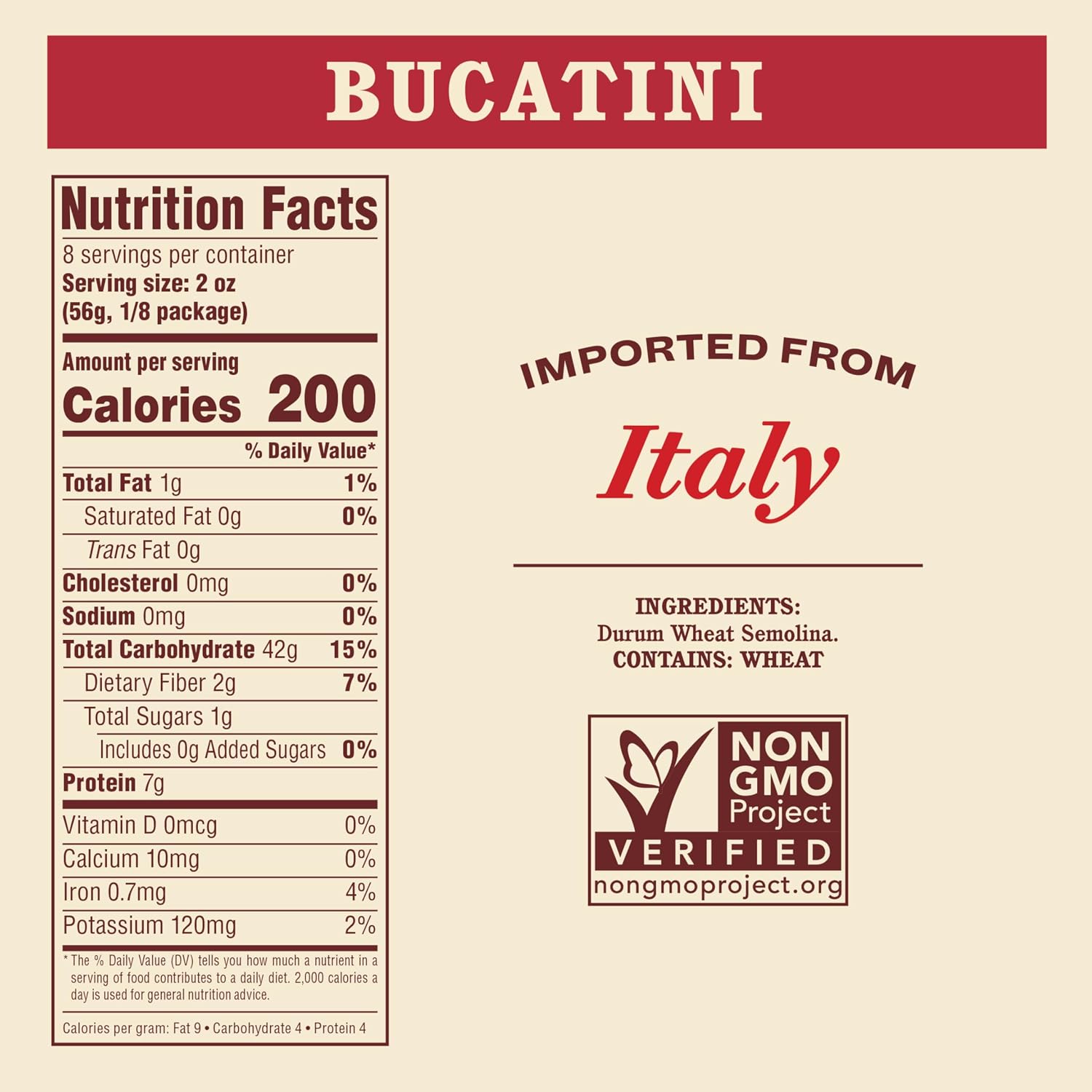 Rao's Homemade Bucatini Pasta, 16 oz (Pack of 6) image 2