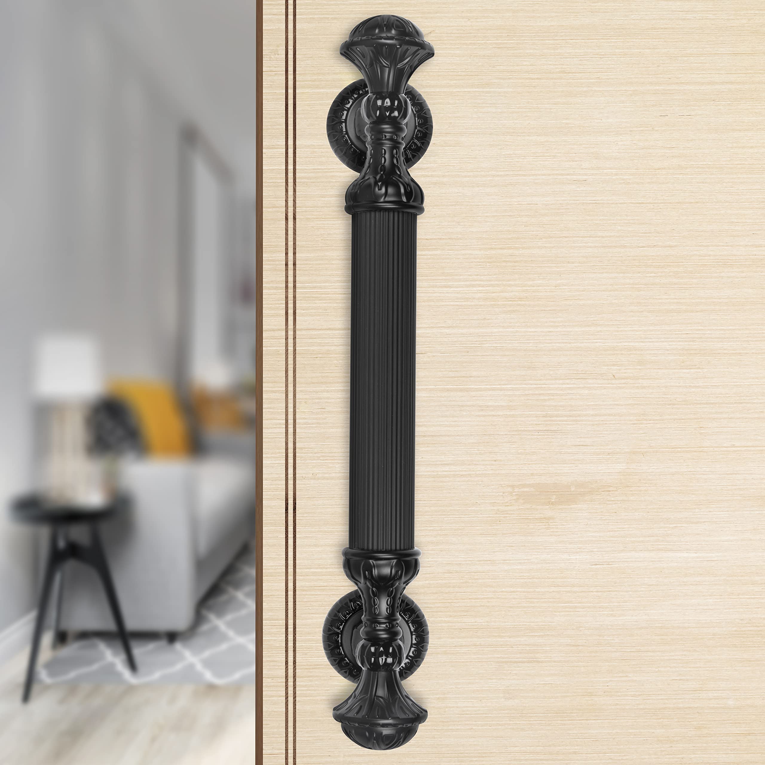 Plantex Heavy Duty Main Door Handle/Door Handle for Main Door/15-Inches Main Door Handle/Pull Handle - Pack of 1 (320-Black Finish) - 3 Years Warranty — Amazon image 5
