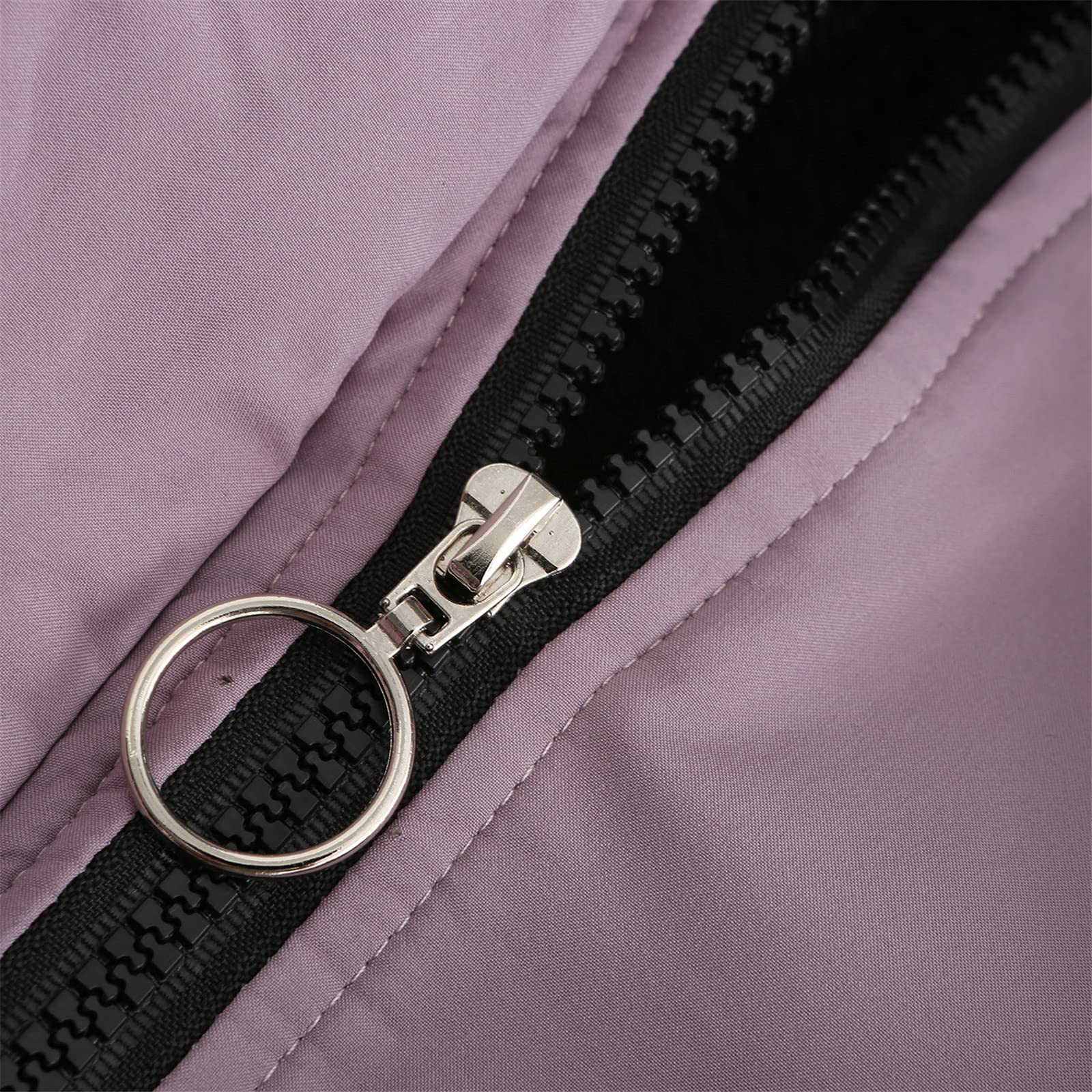IQYU Cappotto invernale da donna in lana, parka da donna, lungo, autunno, in pile, lungo, da donna, con cappuccio, da montagna, da donna