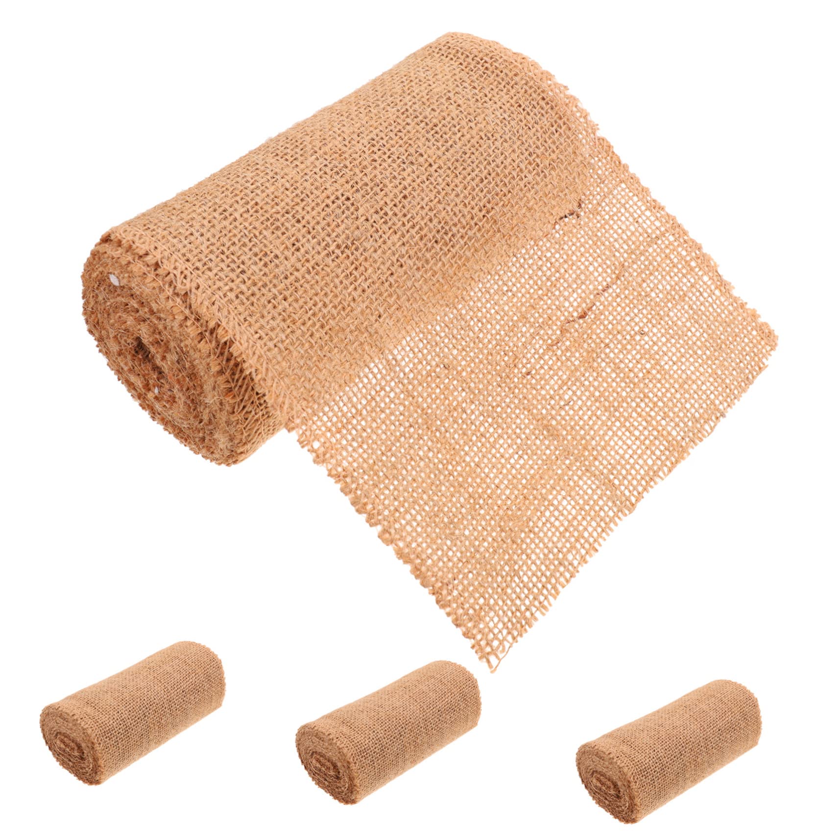 ifundom Baumschutztuch 4 Rollen aus Jute für Pflanzen im Winter