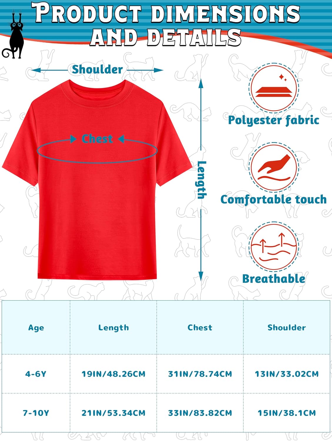 Luces 2 Set Blue Tutu Costume, Girls Blue Cosplay Outfit, Shirts Tutu Skirt Headband Striped Gloves Socks Dress Up for Girls - Image 4