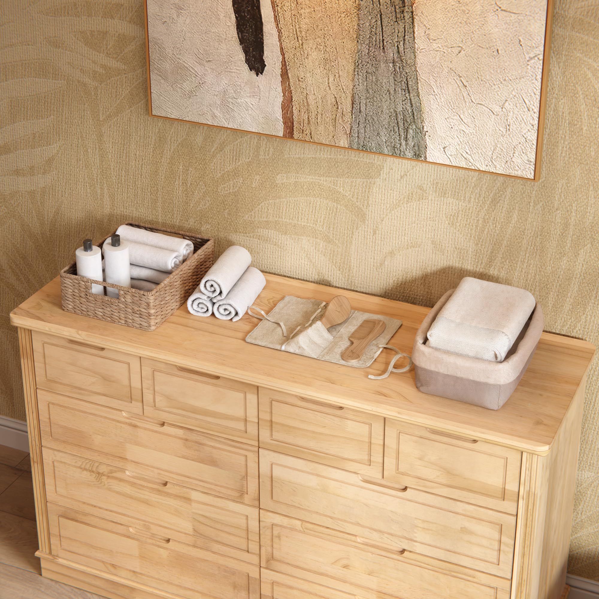 solid wood dresser changing table low voc water-based finish eu no voc solid wood baby changing table – Green Cradle