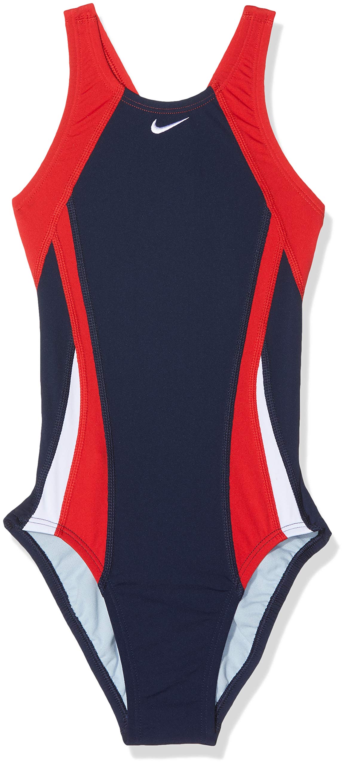 NIKE Ness7051-647 Competition Swimsuit, Girls, girls, NESS7051-647_24, red, 24