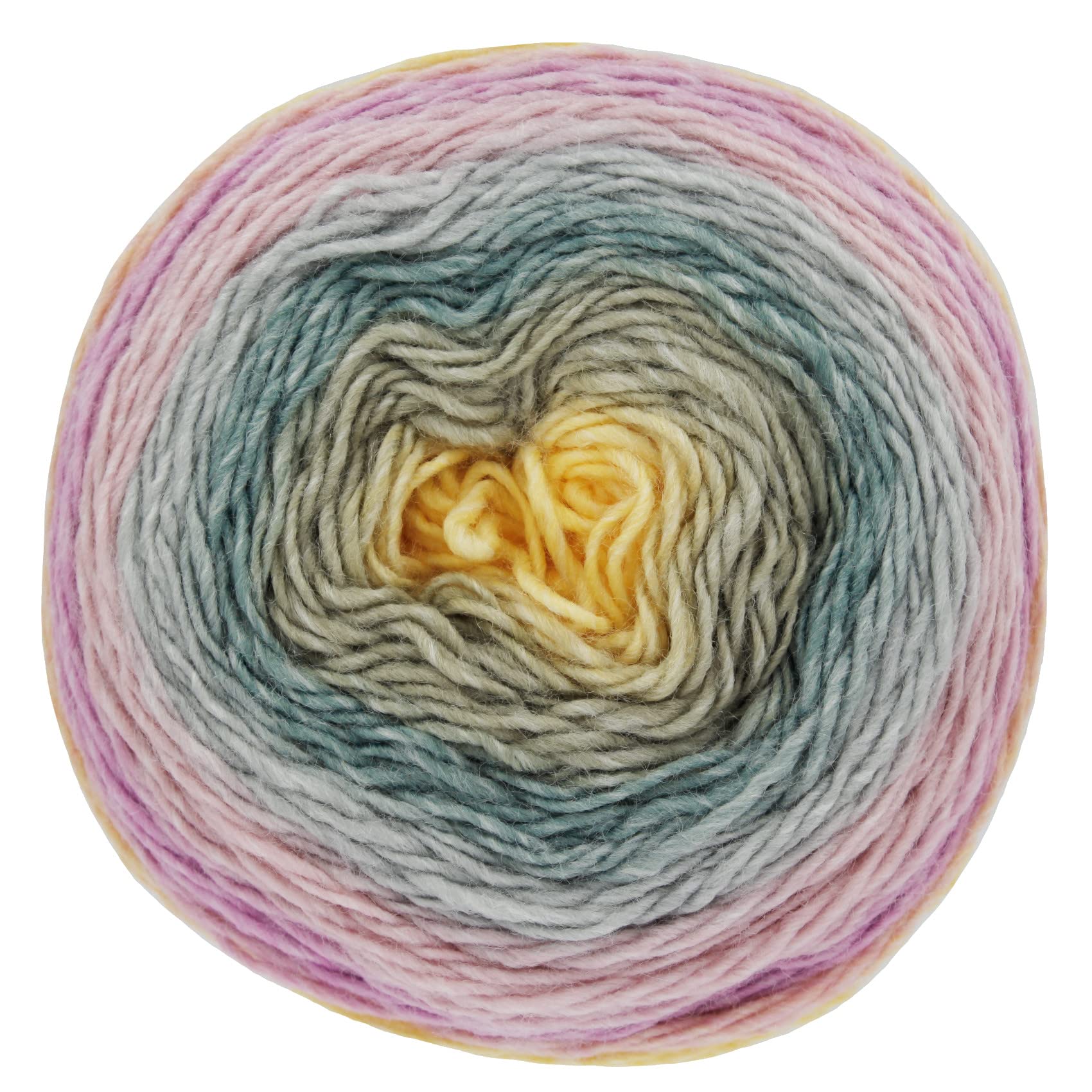 King Cole Curiosity DK Knitting Cake Yarn Double Knit Acrylic Wool 150g Ball (Fizz - 2902)