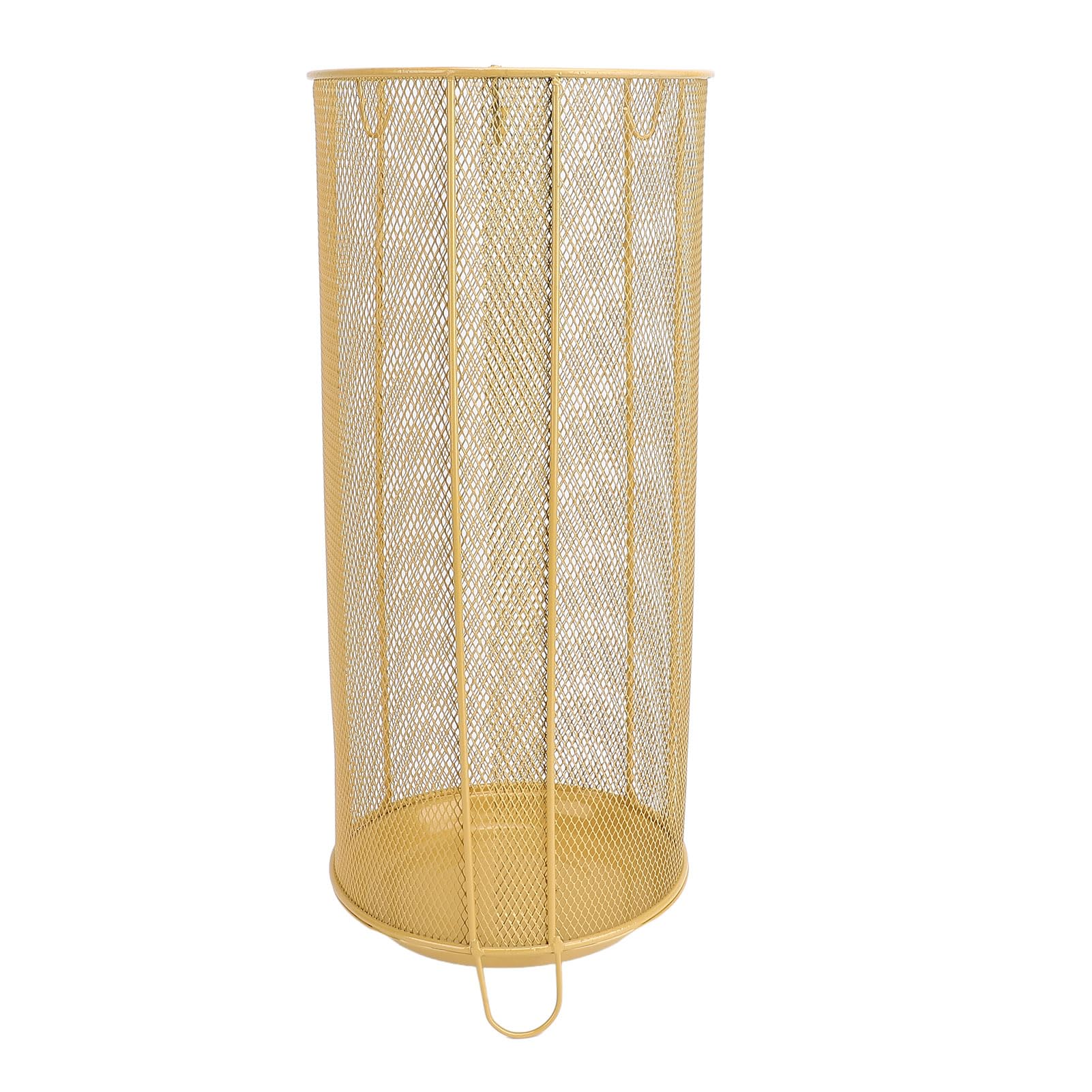 Porte-parapluie haut de gamme en fer robuste 19,7 x 47 cm