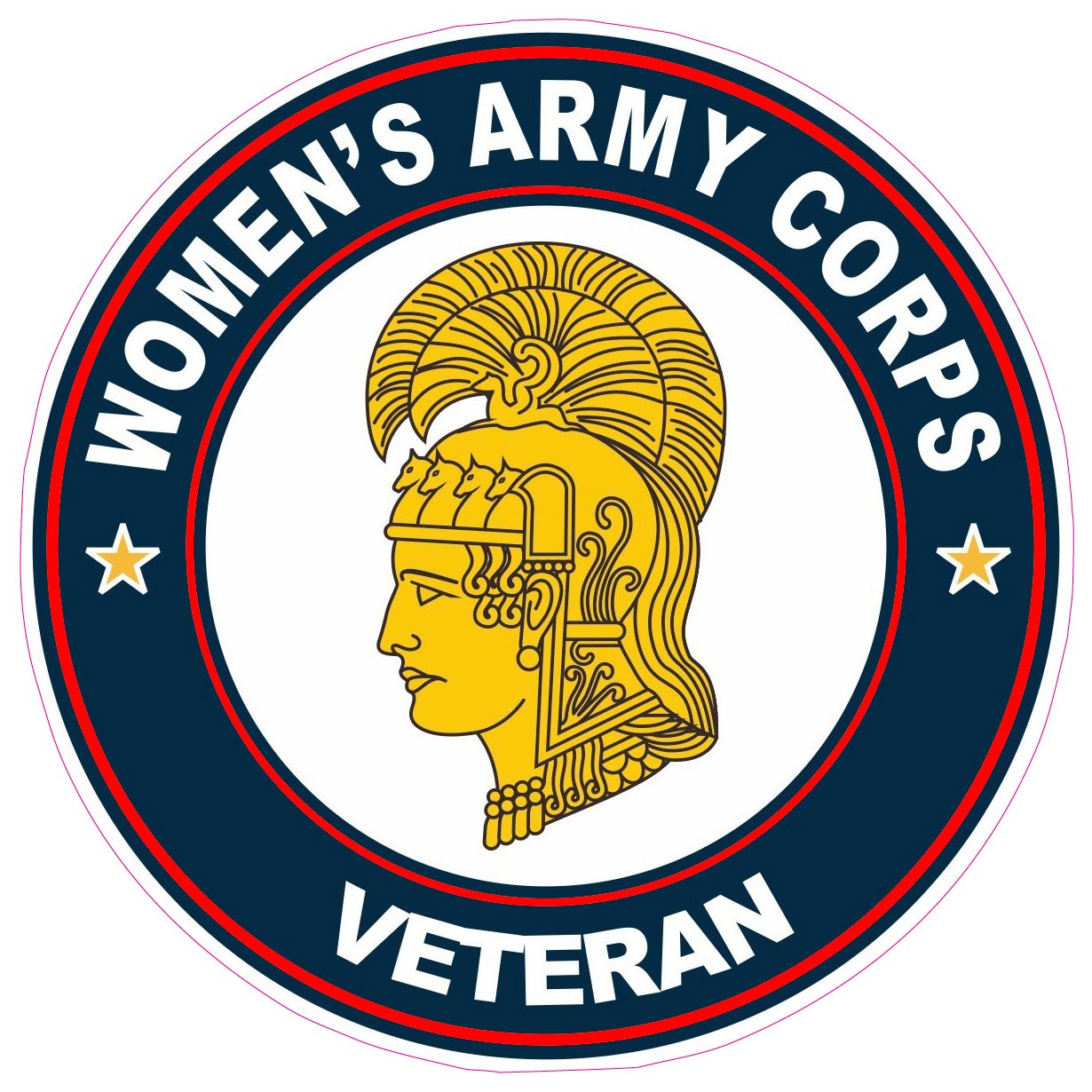 Nostalgia Decals Women's Army Corps Veteran WAC Decal 5