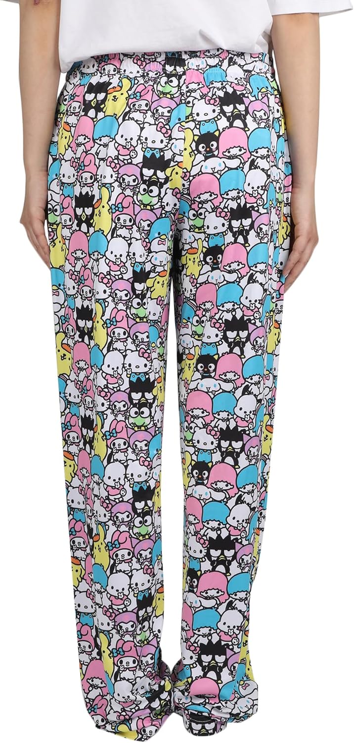 Hello Kitty And Friends Women's Chibi Character AOP Lounge Pajama Pants - Image 3
