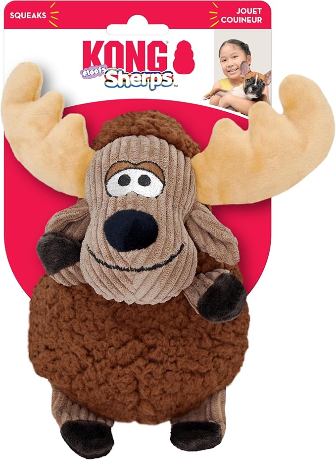 PELUCHE KONG C SHERPS FLOOFS MOOSE MD KONG  x 1  
