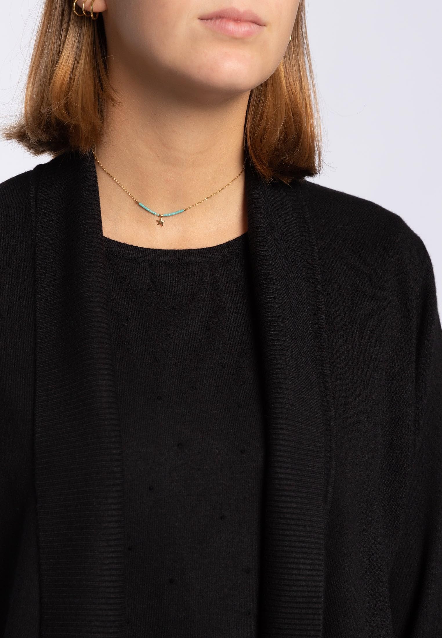 Simil Twin-Set con Strass della Linea Mara Venier M540L0-21WM